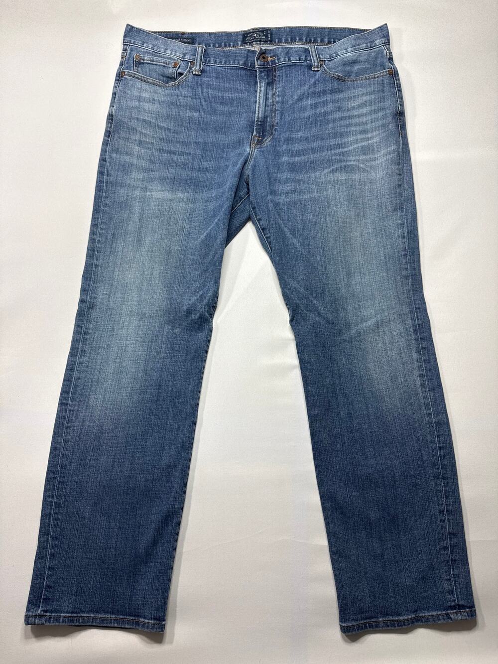 Lucky Brand Men's 363 Vintage Straight Leg Blue Jeans - Size 40x32 (40x31.5)